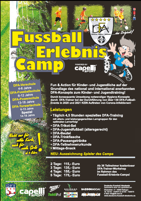Fussball Erlebnis Camp