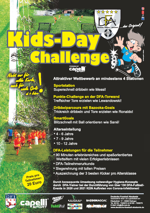 Kids Day Challenge Fussball